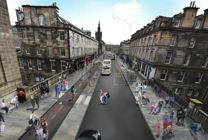 City Centre Transformation reshapes streets across Edinburgh