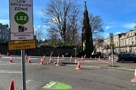 Low Emission Zone enforcement updates for Edinburgh motorists